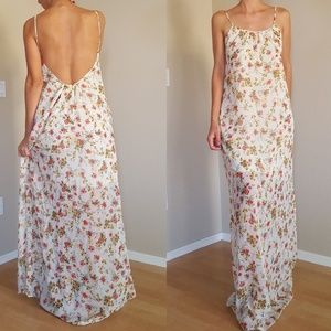 Floral maxi dress